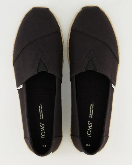 Alpargata Rope Espadrilles in Schwarz