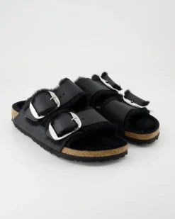 Arizona Big Buckle Sherling Pantoletten in Schwarz