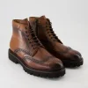 B557-4 Stiefeletten in Braun