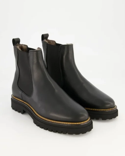 B2549 Winterschuhe in Schwarz