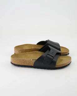 Catalina Birko-Flor Pantoletten in Schwarz