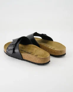 Catalina Birko-Flor Pantoletten in Schwarz