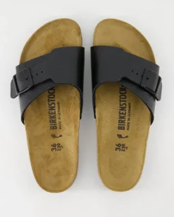 Catalina Birko-Flor Pantoletten in Schwarz