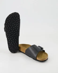 Catalina Birko-Flor Pantoletten in Schwarz