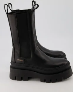 CPH685 Chelsea Boots in Schwarz