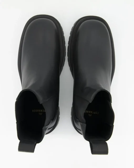 CPH1004 Chelsea Boots in Schwarz