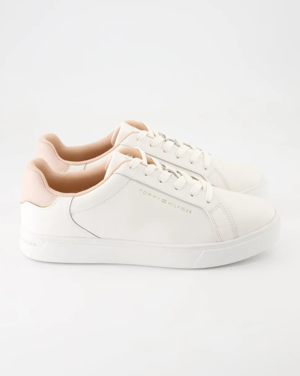 Essential Court Sneaker in Beige