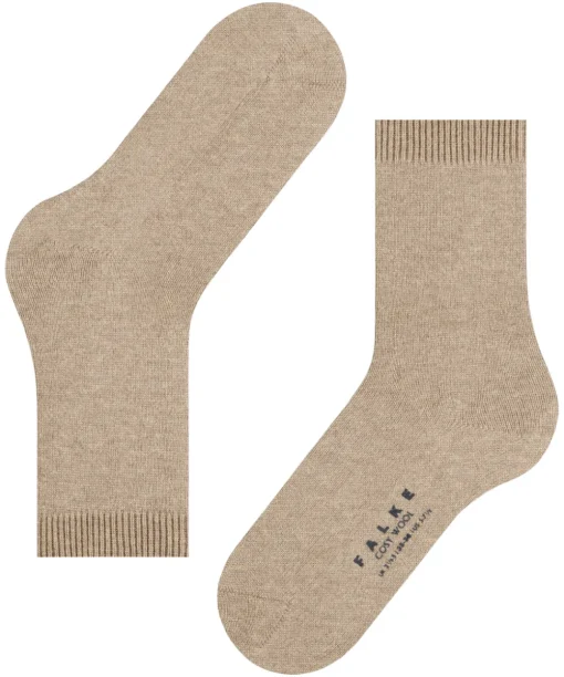 Falke Cosy Wool Damen Socken in Beige