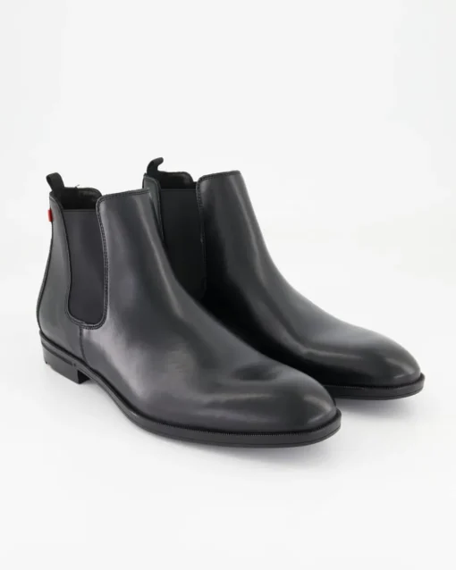 FAUSTO Chelsea Boots in Schwarz