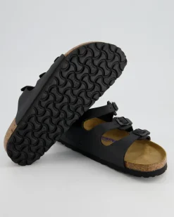 Florida Weichbettung Pantoletten in Schwarz