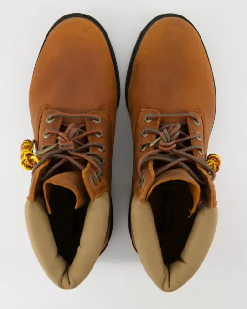 6 in Lace Waterproof Schnürstiefel in Braun