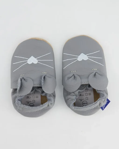 6000 Krabbelschuhe in Grau