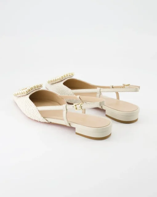 Lavanda Slingpumps in Beige