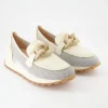 Loira-V Slipper in Beige