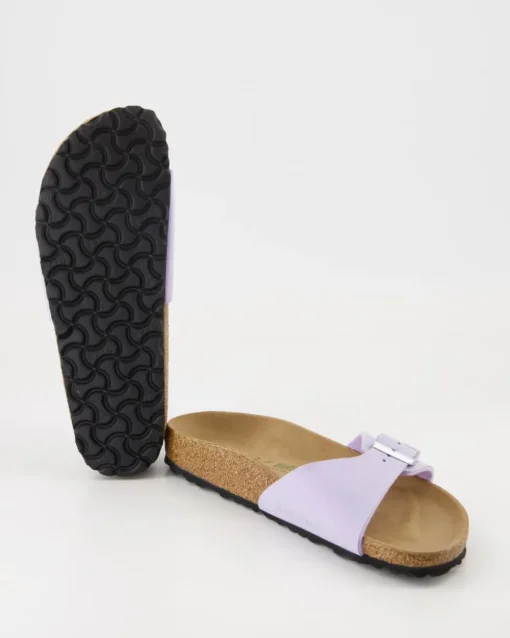 Madrid Synthetics Pantoletten in Lila