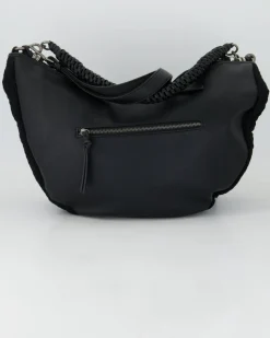 Natural Flow Hobo Handtasche in Schwarz