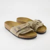 Oita Braided Pantoletten in Beige