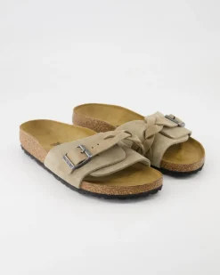 Oita Braided Pantoletten in Beige