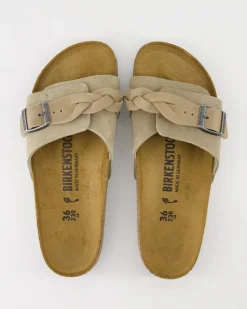 Oita Braided Pantoletten in Beige