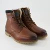 Panther Comfort Schnürstiefel in Braun