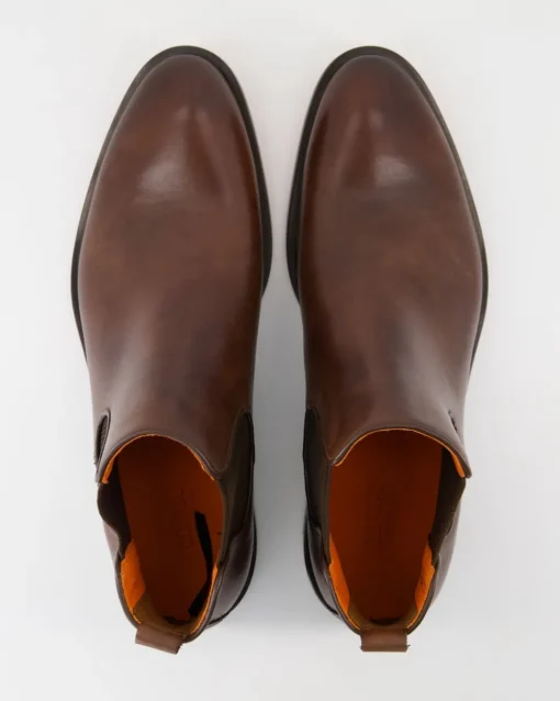 PATERSON Chelsea Boots in Braun