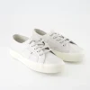 2750 Pearl Matte Canvas Sneaker in Silber