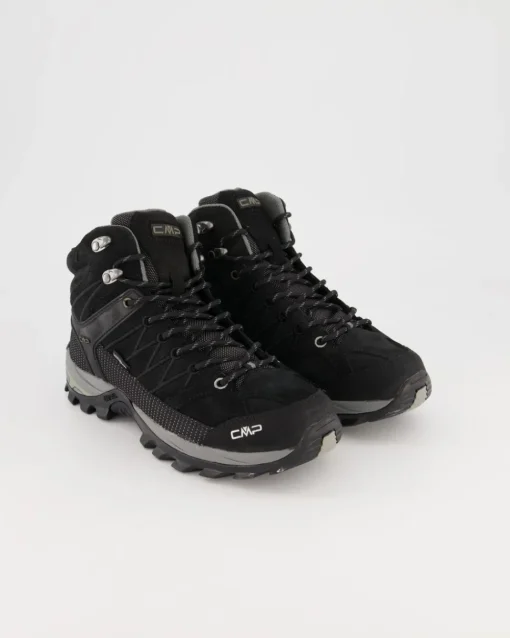 Rigel Mid Trekking Wanderschuhe in Schwarz