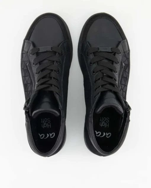ROM Stiefeletten in Schwarz