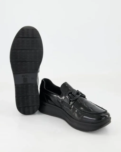SAPPORO Slipper in Schwarz
