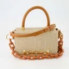 Satchel Copacabana Handtasche in Beige