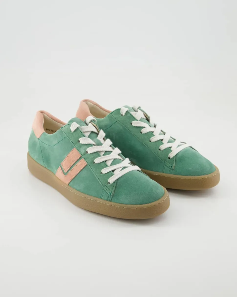 5464 Schnürschuhe in Grün