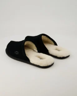Scuff Hausschuhe in Schwarz