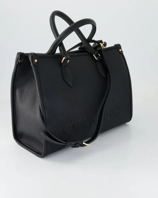 Shopping Rised Re Handtasche in Schwarz