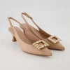 0440 Slingpumps in Beige
