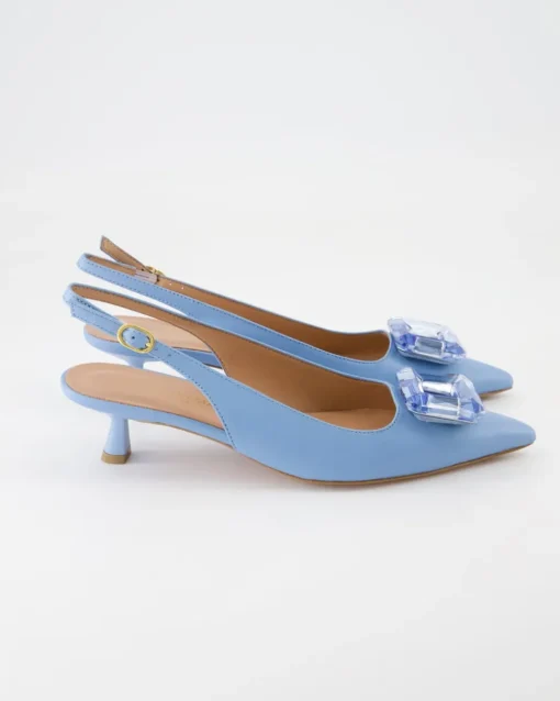 559 Slingpumps in Blau