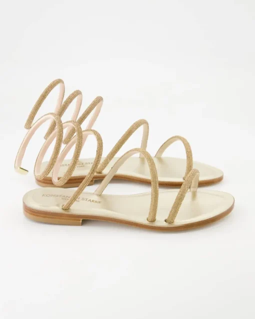 SS2339 Pantoletten in Gold