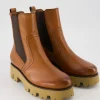 Stiefelette Chelsea Boots in Braun