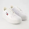 TJW Retro Basket Flatform Sneaker in Weiß