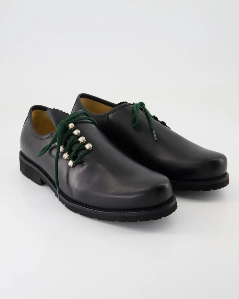 6139-01 Trachtenschuhe in Schwarz