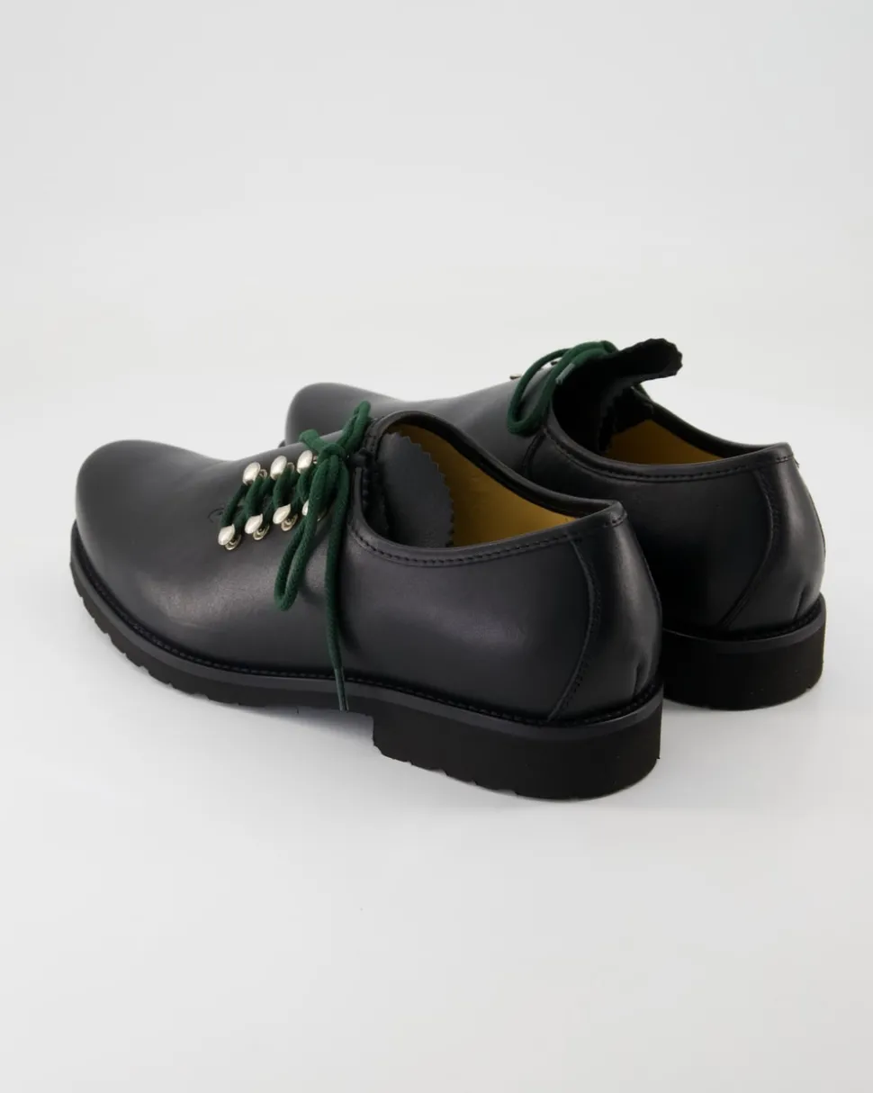 6139-01 Trachtenschuhe in Schwarz