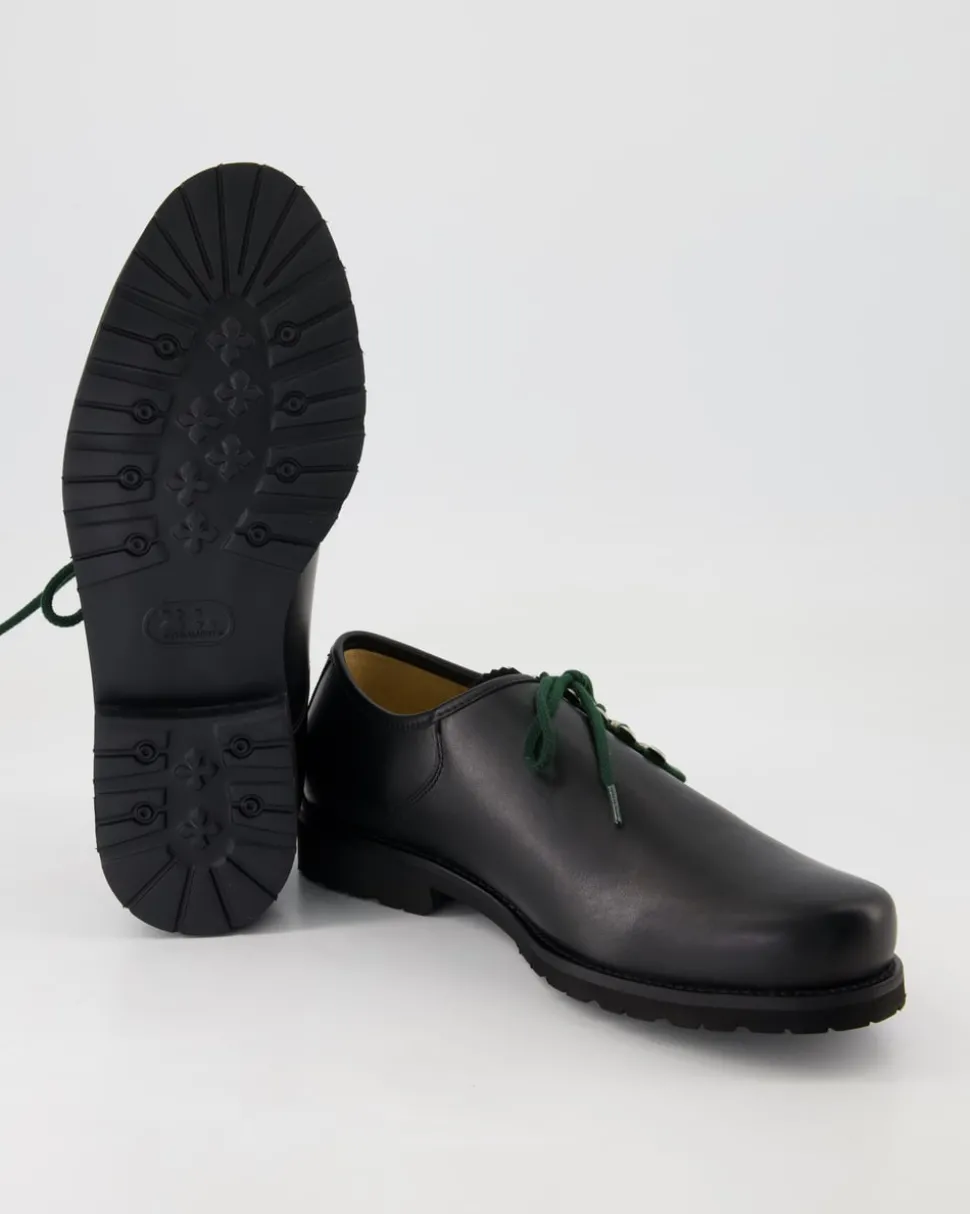 6139-01 Trachtenschuhe in Schwarz