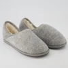 Trendy Filz Hausschuhe in Grau