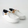 Wendy Washed Sneaker in Weiß