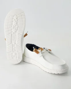 Wendy Washed Sneaker in Weiß