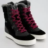 Winterstiefel Winterschuhe in Schwarz