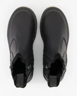 2976 Alyson w/zips Stiefeletten in Schwarz