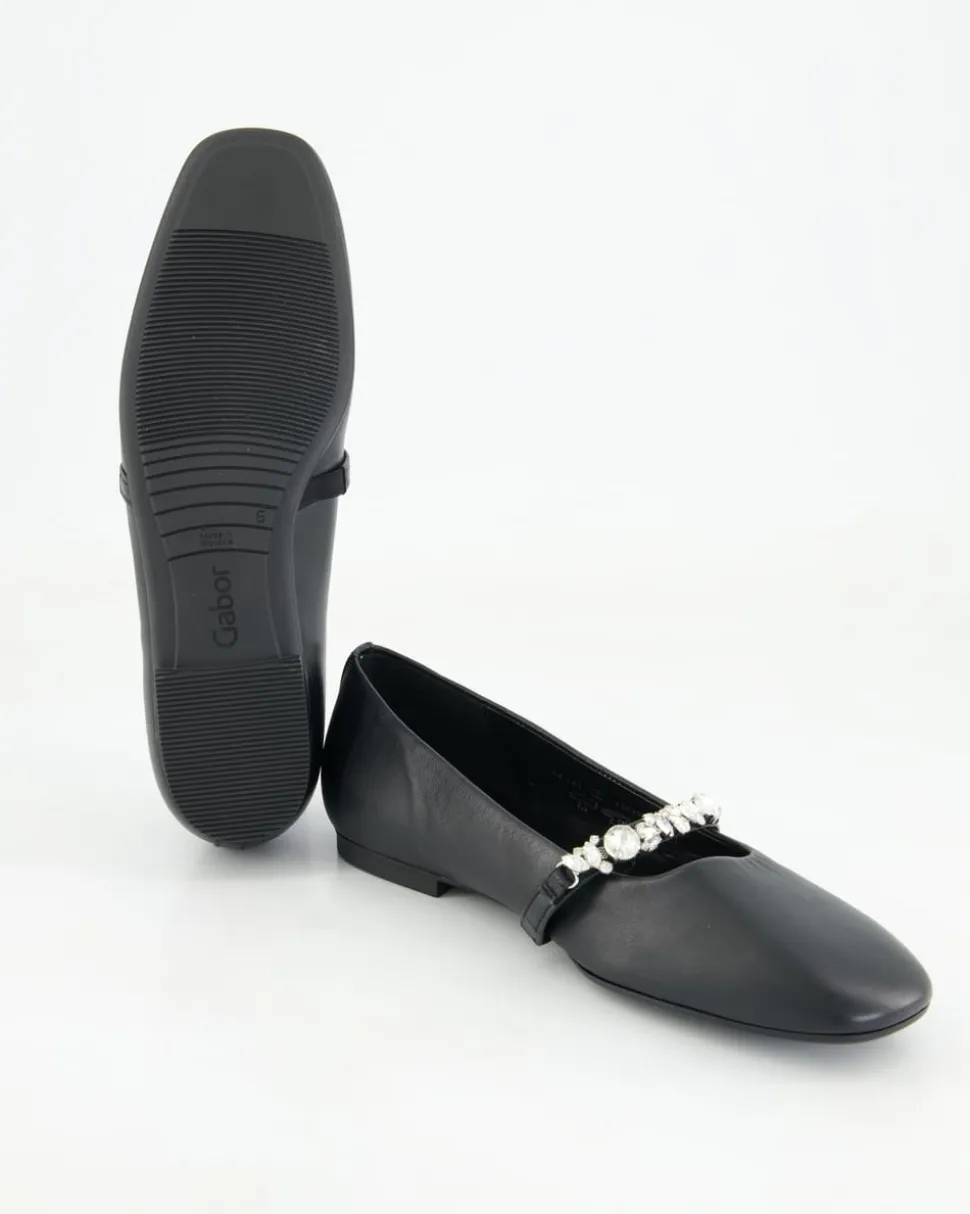 64.141.27 Ballerinas in Schwarz