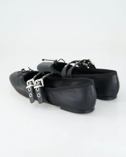 5037 Ballerinas in Schwarz