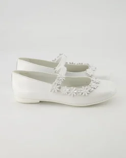 3920111 Ballerinas in Weiß