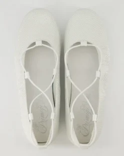 3920500 Ballerinas in Weiß